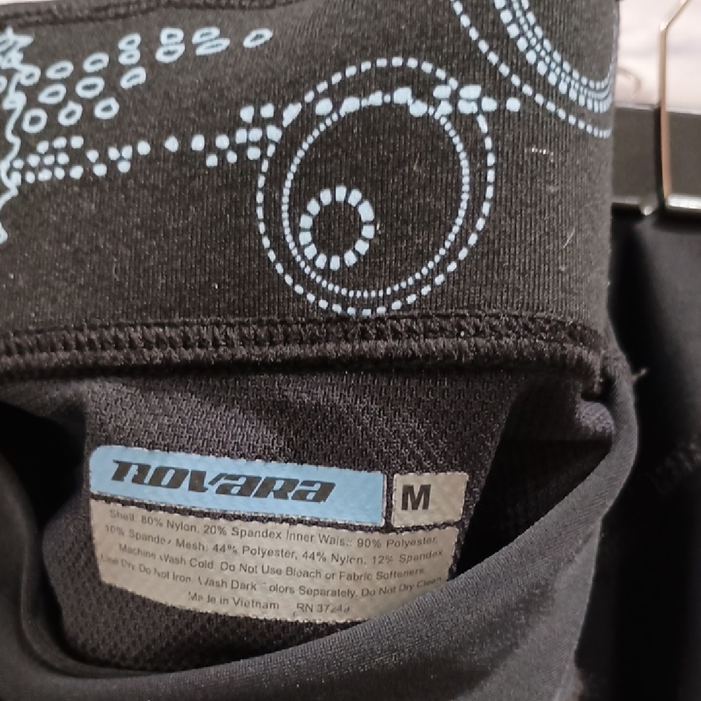 Novara Black  Cycling Shorts